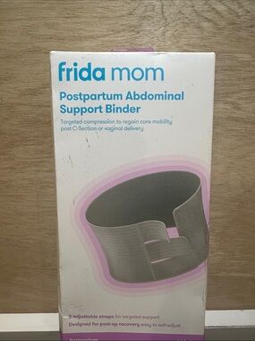 frida mom Postpartum Abdominal Support Binder – Gray